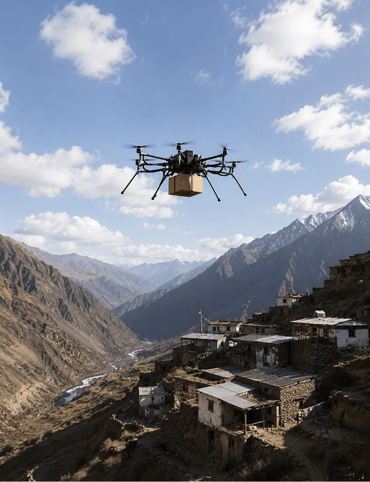 Bridging the Last-Mile Gap with Aerial Precision